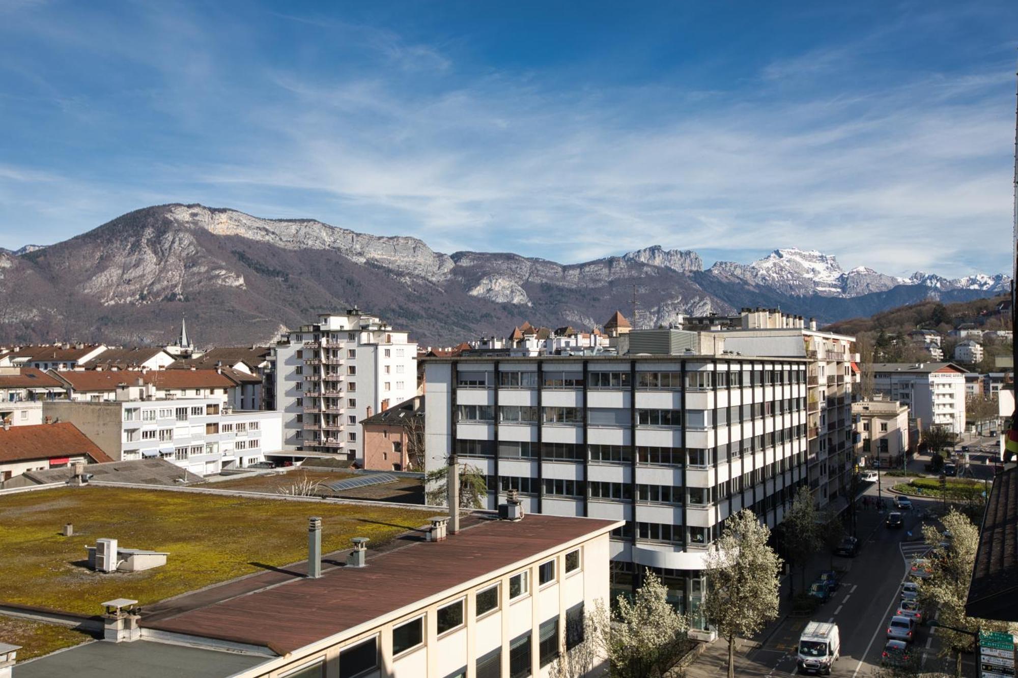 Apartament Le Sommet Citadin Avec Vue Annecy Zewnętrze zdjęcie