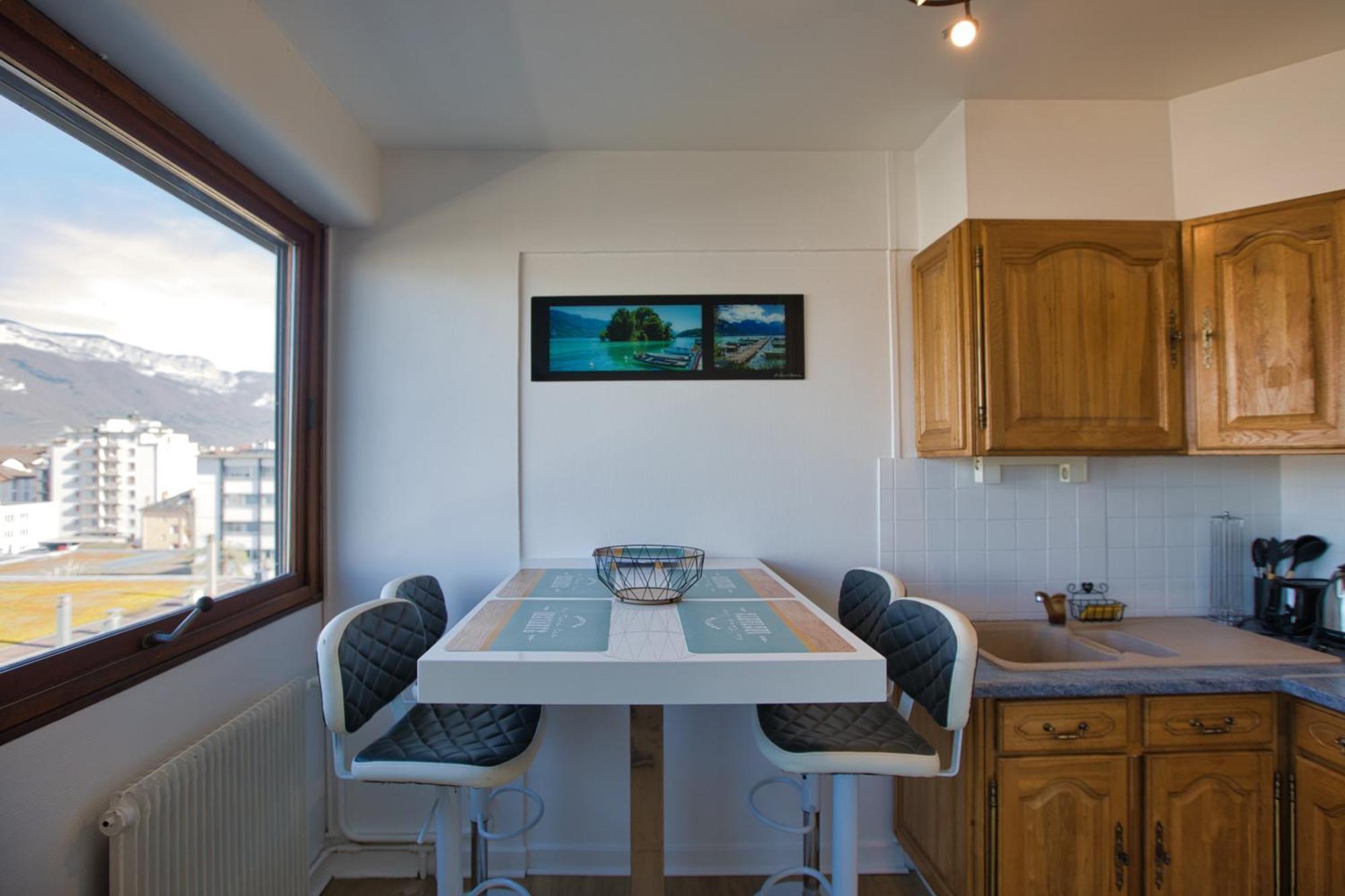 Apartament Le Sommet Citadin Avec Vue Annecy Zewnętrze zdjęcie