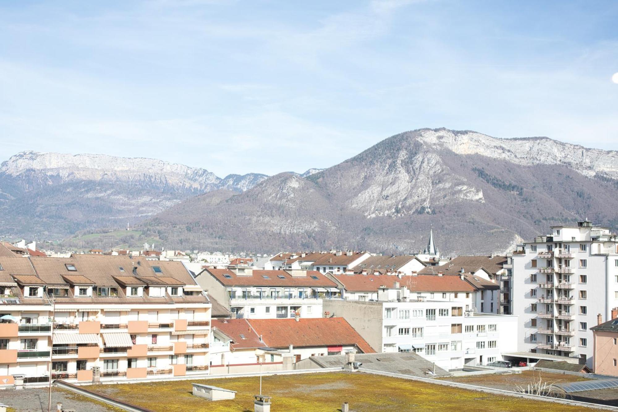 Apartament Le Sommet Citadin Avec Vue Annecy Zewnętrze zdjęcie